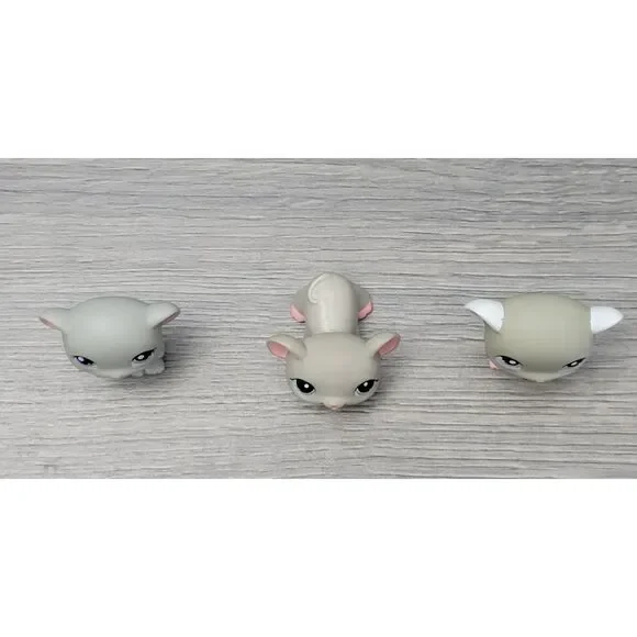 Hasbro Set of 3 Littlest Pet Shop Collectible Figurines Miscellaneous Mice - Picture 6 of 7